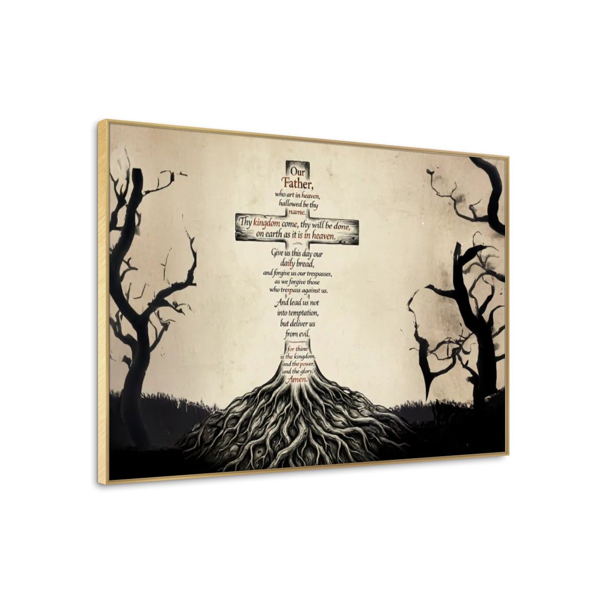 Frameable Canvas Prints Wall Art (Horizontal)