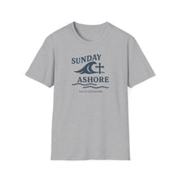 Coastal Faith T-Shirt | Sunday Ashore Essential Tee | Salt & Salvation | Liberty & Victory