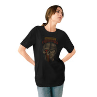 Through Him Elite Romans 5:9 Warrior T-Shirt