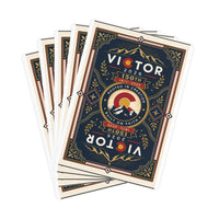Patriotic Poker Cards | Victor — Colorado 150th | Custom Back Design | Liberty-In-One | Signature Line | Liberty & Victory Co.