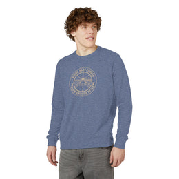 Coastal Faith Crewneck Sweatshirt | Coastal Redemption "Going Fast Enough" French Terry Raglan | Salt & Salvation | Veteran-Owned | Liberty & Victory Co.