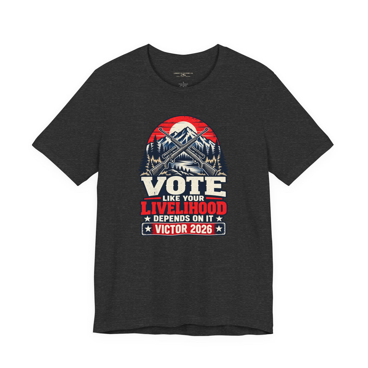 Coloradans for Victor Marx | Vote Like Your Livelihood — Crossed Rifles Edition | CFVM | Liberty & Victory Co.