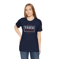 Patriotic Christian T-Shirt | Taxed. Revolution. 1776–2026 Anniversary Everyday Tee | Liberty-In-One | Liberty & Victory
