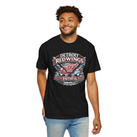 Faith & Sport T-Shirt | Red Wings Faithful Est. 1926 Vintage Graphic Tee | Victory-In-One | Liberty & Victory
