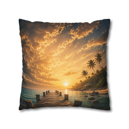 Faith Throw Pillow Cover | By His Grace We Come Ashore | Nautical Christian Decor | Liberty & Victory Co.