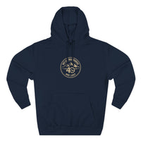 Christian Hoodie | Wilderness Tested | Not All Who Wander Are Lost | Matthew 4:1-2 | Mountain Faith Fleece | Lane Seven Premium | Signature Line | Veteran-Owned | Liberty & Victory Co.
