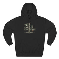 Faith & Sport | Fall Family Football — Hoodie | Faith Runs Through It-Michigan State Edition | Game Day Faith Hoodie | Veteran-Owned Small Business | Liberty & Victory Co.