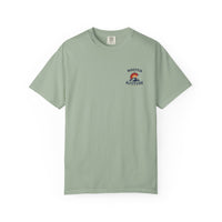 Christian T-Shirt | Rooted at Altitude | Front + Back | Cross + Mountain Roots | Faith • Family • Freedom | Wonder & Wander | Signature Line | Veteran-Owned | Liberty & Victory Co.