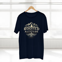 Christian T-Shirt | Rooted at Altitude | Deep Roots. High Country. | Colossians 2:7 | Mountain Faith Tee | Signature Line | Veteran-Owned | Liberty & Victory Co.
