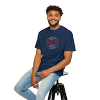 Patriotic Faith T-Shirt | Deo Servio Rejected Stamp Garment-Dyed Tee | Liberty-In-One | Liberty & Victory