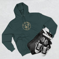 Christian Hoodie | Wilderness Tested | Not All Who Wander Are Lost | Matthew 4:1-2 | Mountain Faith Fleece | Lane Seven Premium | Signature Line | Veteran-Owned | Liberty & Victory Co.