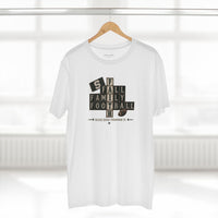 Faith & Sport | Fall Family Football — T-Shirt Faith Runs Through It-Michigan State Edition | Game Day Faith Tee | Veteran-Owned Small Business | Liberty & Victory Co.