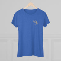 Women's Patriotic T-Shirt | Midnight Rider 1775 Heritage Tri-Blend Edition | Veteran-Owned | Liberty & Victory Co.