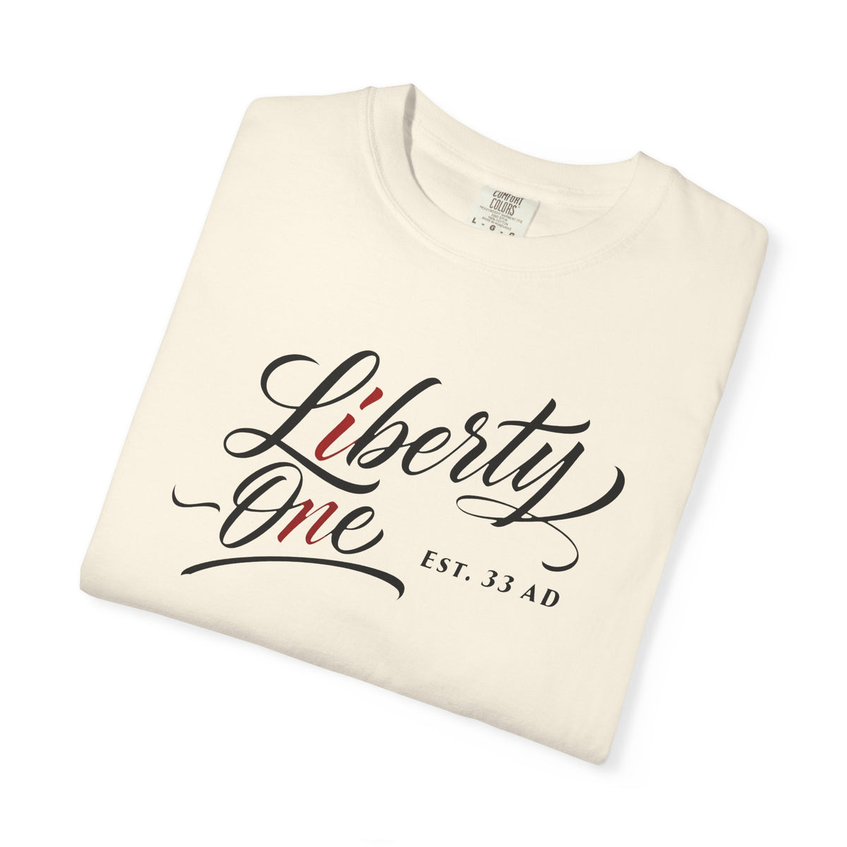 Liberty One — EST. 33 AD Premium Faith Tee