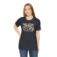 Patriotic Christian T-Shirt | We Ride Tonight | 1776 Founders Line | Original Midnight Rider | Liberty & Victory Co.