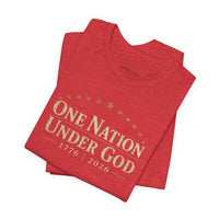 Patriotic T-Shirt | One Nation Under... 1776 Essential Line | Liberty-In-One | Liberty & Victory