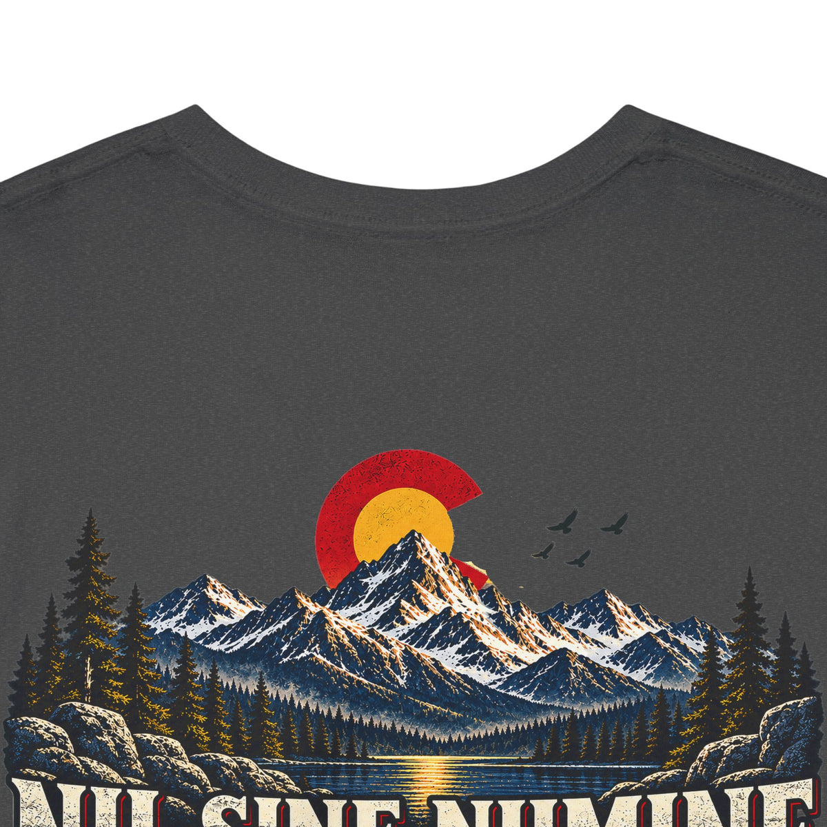 Coloradans for Victor Marx | Nil Sine Numine CO Mountain T-Shirt | CFVM | Liberty & Victory Co.