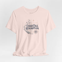 Coastal Redemption Tee — Nautical Compass Graphic T-Shirt