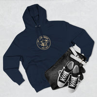 Christian Hoodie | Wilderness Tested | Not All Who Wander Are Lost | Matthew 4:1-2 | Mountain Faith Fleece | Lane Seven Premium | Signature Line | Veteran-Owned | Liberty & Victory Co.
