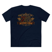 Christian Patriotic T-Shirt | Spirit of '76 Restore the Roar 1776–2026 Signature | Liberty-In-One | Liberty & Victory