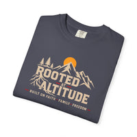 Rooted in Altitude Mountain T-Shirt — Adventure Outdoor Graphic Tee