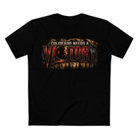 Faith & Sport T-Shirt | Colorado Needs Victor-y Graphic Tee | Victory-In-One | Liberty & Victory