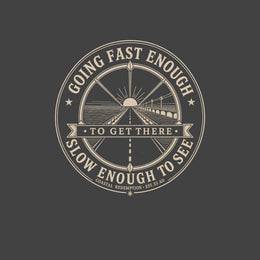 Coastal Faith Long Sleeve T-Shirt | Coastal Redemption 7 Mile Bridge Faded Heavy Long Sleeve | Veteran-Owned | Liberty & Victory Co.