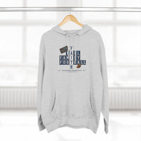 Faith & Sport | Fall Family Football — Premium Hoodie Faith Runs Through It-Detroit Edition | Game Day Faith Hoodie | Veteran-Owned Small Business | Liberty & Victory Co.
