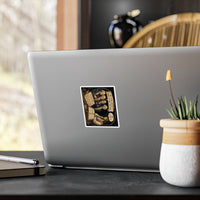 Kiss-Cut Vinyl Decal — Vintage Patriotic “We Even Wrote It Very Clearly For Them” Design