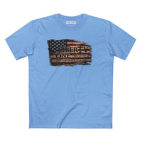 Christian Patriotic T-Shirt | Liberty-In-One EST 33AD Confirmed 1776 | Veteran-Owned | Liberty & Victory