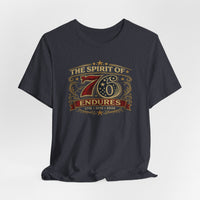 The Spirit of 76 Endures T‑Shirt — Patriotic 1776‑1976‑2026 Anniversary Tee
