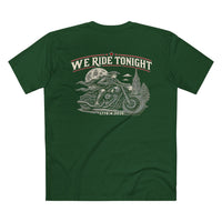 Patriotic T-Shirt | We Ride Tonight | Revere MC | OMR Winged Emblem | 1776–2026 | Liberty-In-One | Signature Line | Veteran-Owned | Liberty & Victory Co.