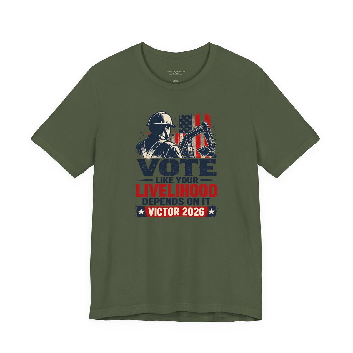 Coloradans for Victor Marx | Vote Like Your Livelihood — Construction Edition | CFVM | Liberty & Victory Co.