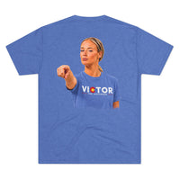 Victory 2026 T-Shirt | Signature Supporter Tee Colorado Triblend Royal Blue | Next Level Triblend | Front + Back Print