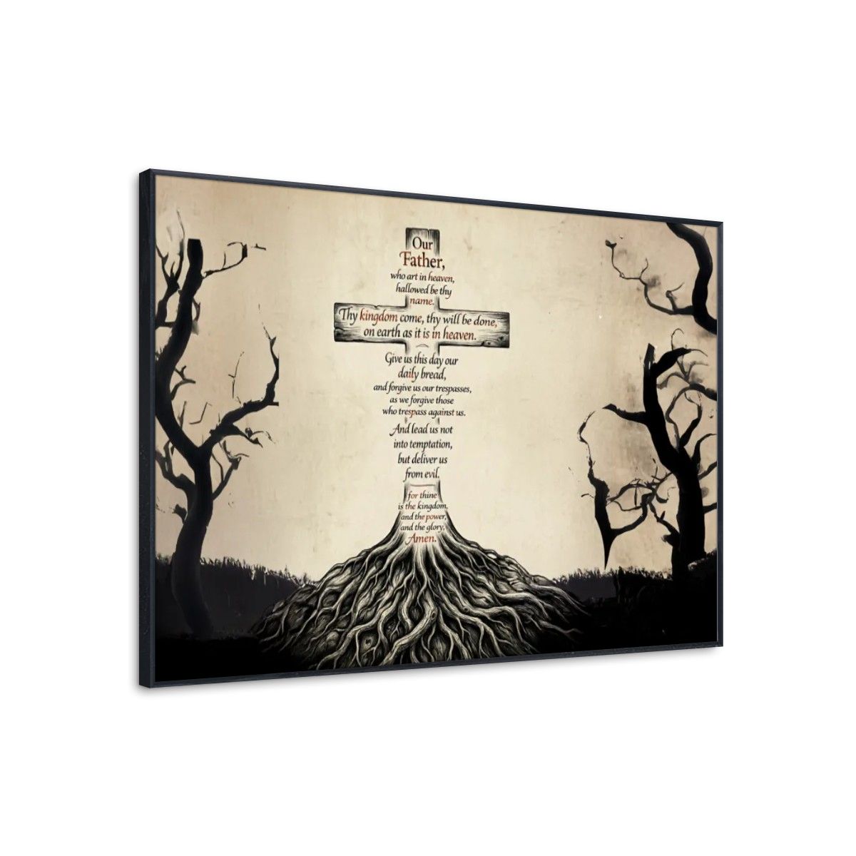 Frameable Canvas Prints Wall Art (Horizontal)