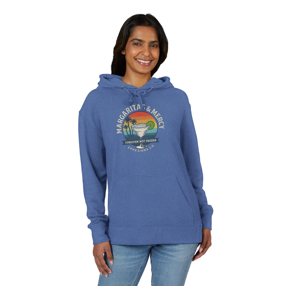 Margaritas & Mercy Hoodie | Coastal Faith Sweatshirt
