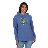 Christian Coastal Hoodie | Margaritas & Mercy Sunset Faith Sweatshirt | Liberty & Victory