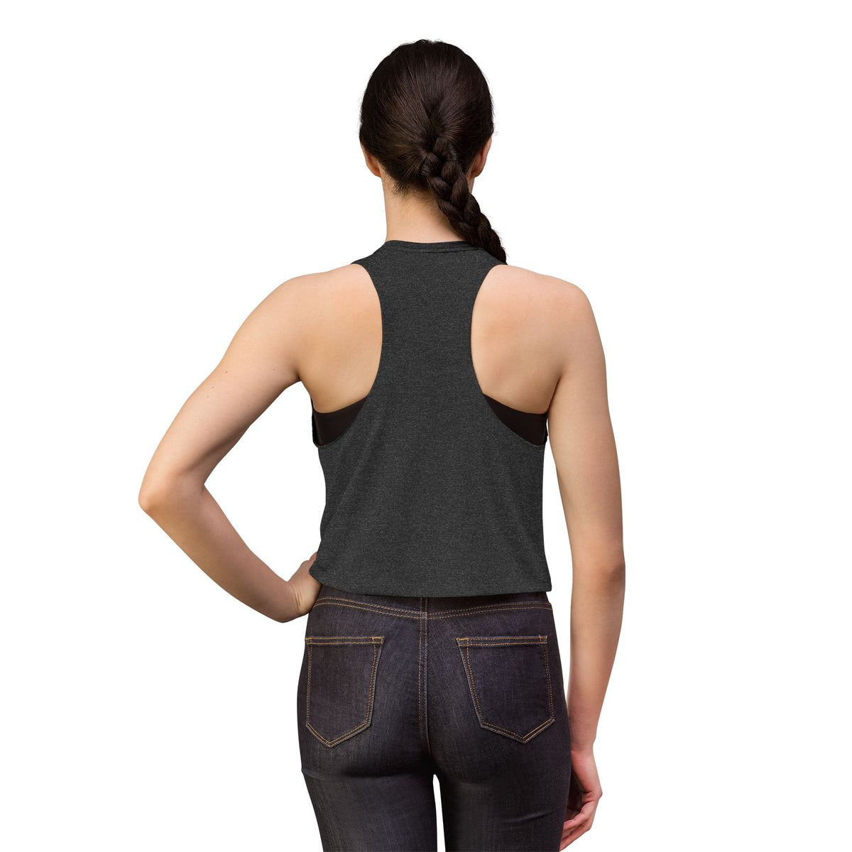 Blessed Crop Top — Pastel Halo Graphic Women’s Tank