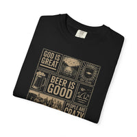 Christian Patriotic T-Shirt | God Is Great, Beer Is Good 1776 Founders Line | Salt & Salvation · Liberty-In-One | Liberty & Victory