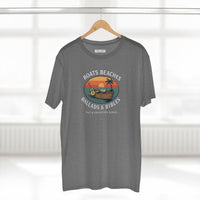 Christian Coastal T-Shirt | Boats Beaches Ballads & Bibles Faith Tee | Liberty & Victory