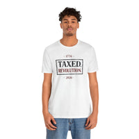 Patriotic Christian T-Shirt | Taxed. Revolution. 1776–2026 Anniversary Everyday Tee | Liberty-In-One | Liberty & Victory