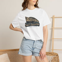 Christian Faith T-Shirt | No Luck Salt & Salvation Everyday Essentials | Salt & Salvation | Liberty & Victory