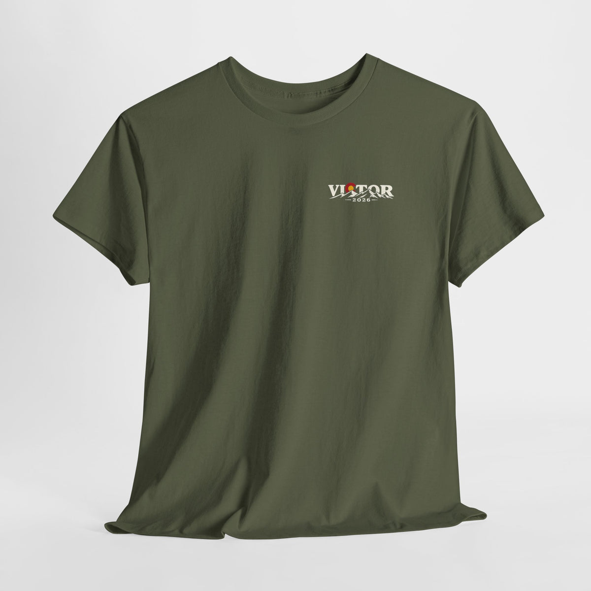 Coloradans for Victor Marx | Nil Sine Numine CO Mountain T-Shirt | CFVM | Liberty & Victory Co.