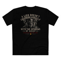 Christian T-Shirt | Colorado Lionheart | A Lion Doesn't Concern Himself | Mountain Lion + Colorado Emblem | Liberty-In-One | Signature Line | Veteran-Owned | Liberty & Victory Co.