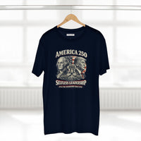 America 250 T-Shirt | Selfless Leadership Washington & Trump | Patriotic Christian Apparel | Liberty & Victory
