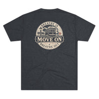 Coastal Faith T-Shirt | Move On — Breathe In Breathe Out Coastal Redemption New Orleans Streetcar | Salt & Salvation Line | Veteran-Owned | Liberty & Victory Co.