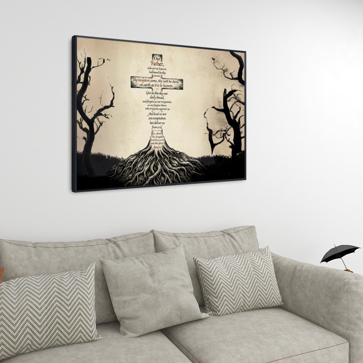 Frameable Canvas Prints Wall Art (Horizontal)