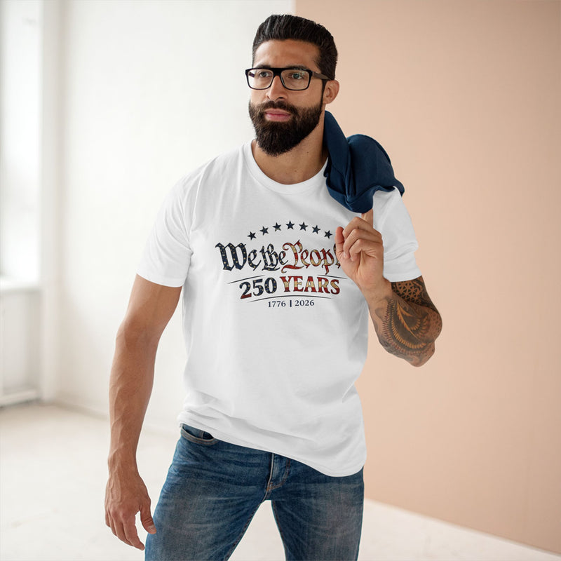 Christian Patriotic T-Shirt | We the People 250 Years 1776–2026 America Anniversary Tee | Liberty & Victory