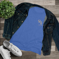 Women's Patriotic T-Shirt | Midnight Rider 1775 Heritage Tri-Blend Edition | Veteran-Owned | Liberty & Victory Co.