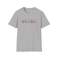 Patriotic Christian T-Shirt | America 250th Anniversary 1776-2026 Founder Tee | Liberty-In-One | Liberty & Victory